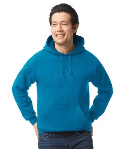 SwimOutlet Unisex Heavy Blend Hooded Sweatshirt Antique Sapphire