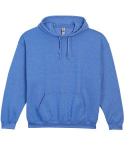 SwimOutlet Unisex Heavy Blend Hooded Sweatshirt Heather Sport Blue
