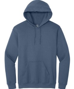 SwimOutlet Unisex Heavy Blend Hooded Sweatshirt Indigo Blue