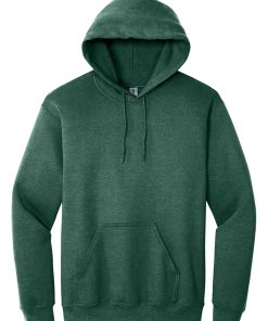 SwimOutlet Unisex Heavy Blend Hooded Sweatshirt Heather Sport Dark Green